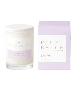 Palm Beach Collection Jasmine & Cedar 90g Scented Soy Candle