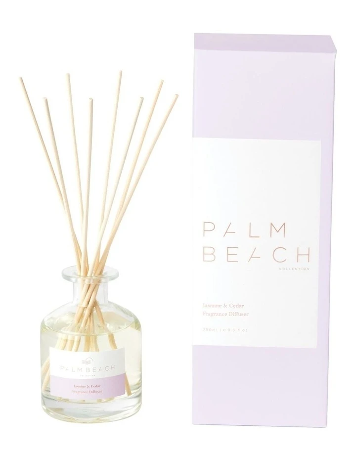 Palm Beach Collection Jasmine & Cedar 250ml Fragrance Diffuser 1 Palm Beach Collection Jasmine & Cedar 250ml Fragrance Diffuser