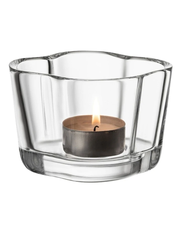 IITTALA Alvar Aalto Collection 6cm Votive Clear 1 IITTALA Alvar Aalto Collection 6cm Votive Clear