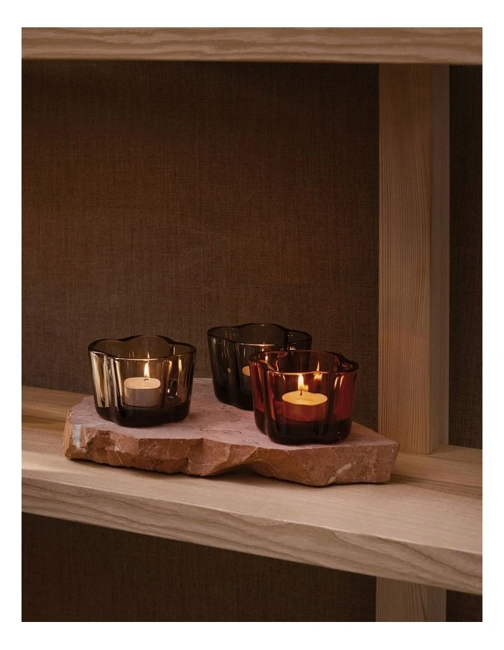 IITTALA Alvar Aalto Collection 6cm Votive Linen 2 IITTALA Alvar Aalto Collection 6cm Votive Linen - Image 2
