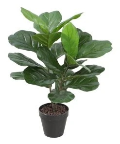 Cooper & Co 75Cm Tall Potted Fiddle Leaf Home Decor Fake Plant Indoor