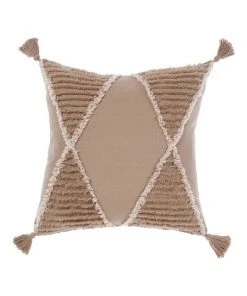 Linen House Asha Cushion in Sand