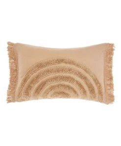 Linen House Daybreak Rectangle Cushion Apricot