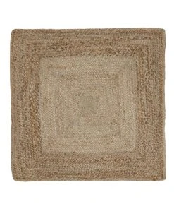 Australian House & Garden Callala Square Jute Floor Cushion Natural