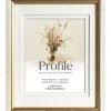 Profile Bonjour Timber Photo Frame 11x14"/8x10" White Gold