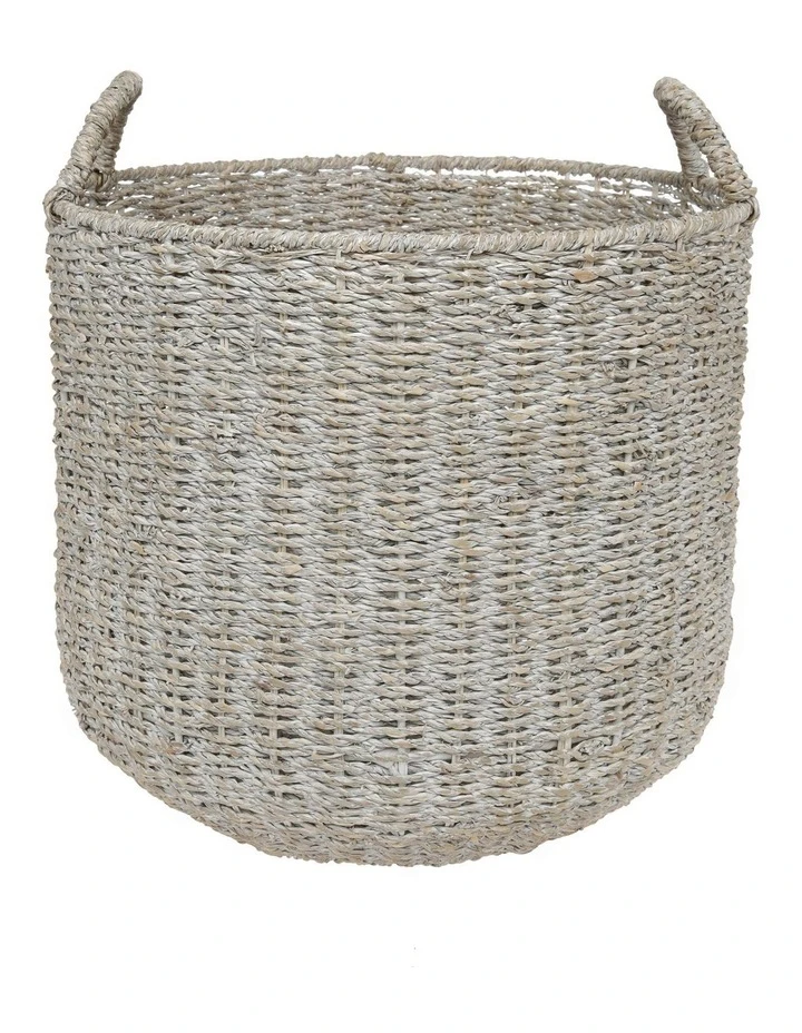 Australian House & Garden Whitehaven Rattan Basket 35cm 1 Australian House & Garden Whitehaven Rattan Basket 35cm