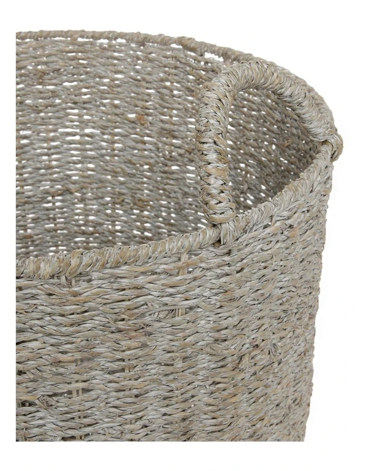 Australian House & Garden Whitehaven Rattan Basket 35cm 2 Australian House & Garden Whitehaven Rattan Basket 35cm - Image 2
