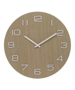 Australian House & Garden Whitewash Wall Clock 40cm