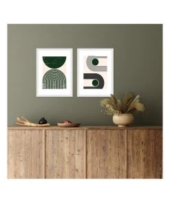 Cooper & Co Set Of 2 29.7cmx42 Mat to 21x29.7cm White Premium Paradise Wooden Photo Frame -The Shine Nook Sales Store 779423320 4 720x928