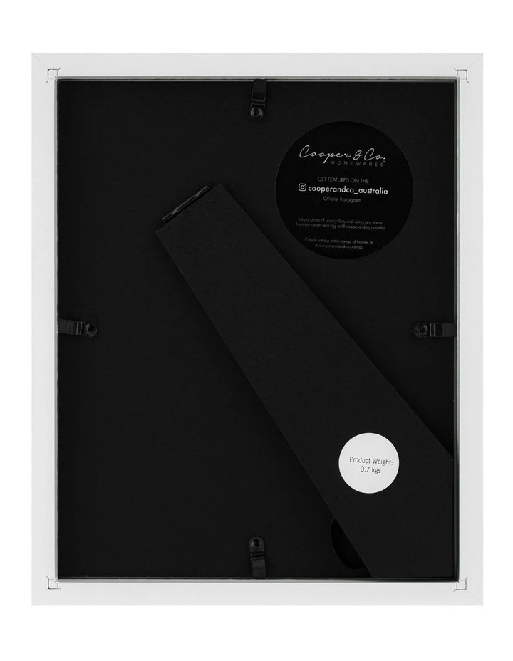 Cooper & Co Set Of 4 20x25cm Mat to 13x18cm White Premium Paradise Wooden Photo Frame 3 Cooper & Co Set Of 4 20x25cm Mat to 13x18cm White Premium Paradise Wooden Photo Frame - Image 3