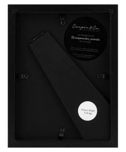 Cooper & Co Set Of 4 15x20cm Mat to 10x15cm Black Premium Paradise Wooden Photo Frame -The Shine Nook Sales Store 779424310 3 720x928