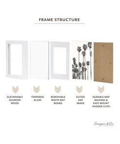 Cooper & Co Set Of 4 15x20cm Mat to 10x15cm White Premium Paradise Wooden Photo Frame 12 Cooper & Co Set Of 4 15x20cm Mat to 10x15cm White Premium Paradise Wooden Photo Frame -The Shine Nook Sales Store 779424670 6 720x928