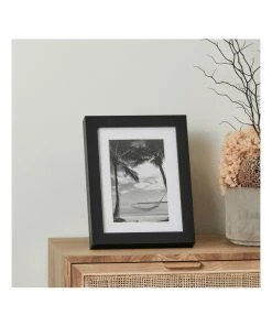 Cooper & Co Set Of 4 20x25cm Mat to 13x18cm Black Premium Paradise Wooden Photo Frame -The Shine Nook Sales Store 779424760 4 720x928