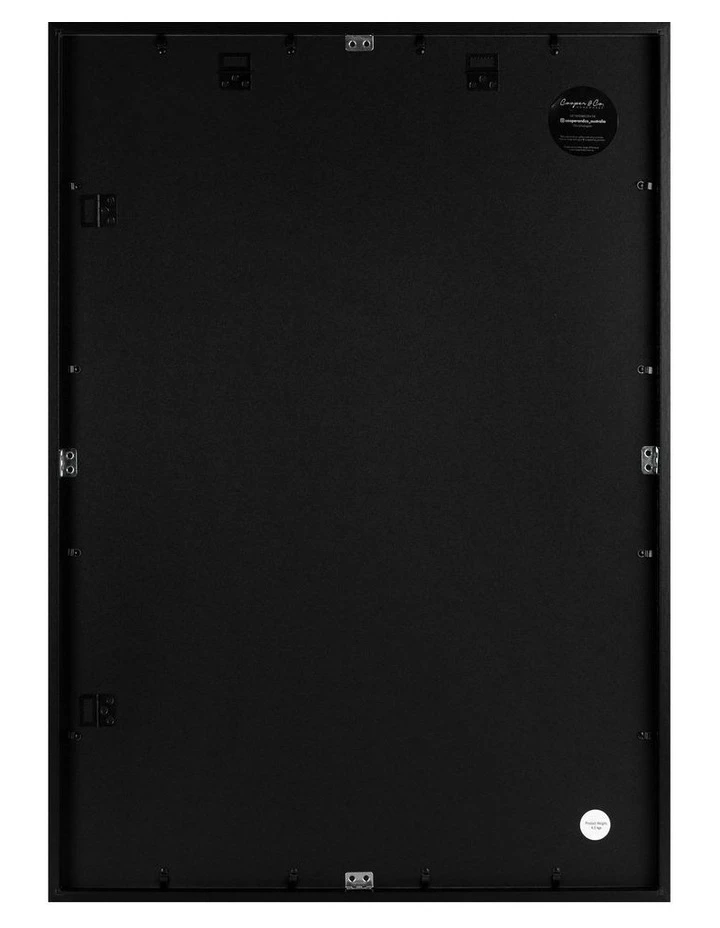 Cooper & Co 59.4x84.1cm Mat to 42x59.4cm Black Premium Paradise Wooden Photo Frame 2 Cooper & Co 59.4x84.1cm Mat to 42x59.4cm Black Premium Paradise Wooden Photo Frame - Image 2
