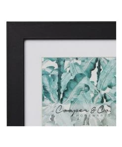 Cooper & Co 42x59.4cm Mat to 29.7x42cm Black Premium Paradise Wooden Photo Frame -The Shine Nook Sales Store 779426290 4 720x928