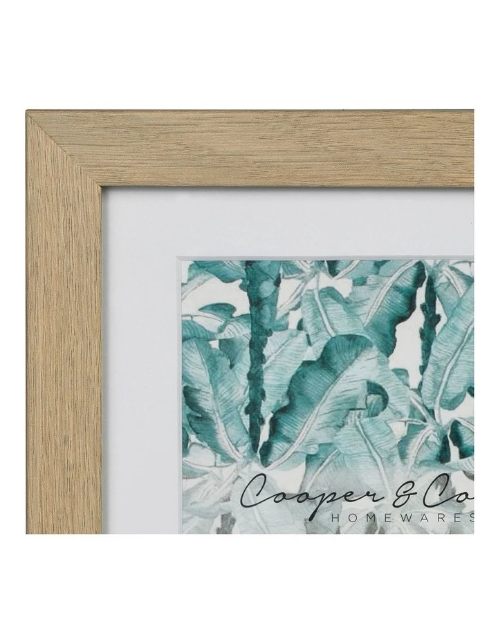 Cooper & Co Set Of 2 29.7x42cm Mat to 21x29.7cm Oak Premium Paradise Wooden Photo Frame 5 Cooper & Co Set Of 2 29.7x42cm Mat to 21x29.7cm Oak Premium Paradise Wooden Photo Frame - Image 5