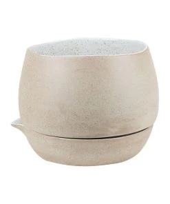 Robert Gordon Garden To Table Self Watering Planter - White Speckle