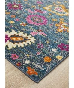 Rug Culture Babylon 210 Blue -The Shine Nook Sales Store 782203060 5 720x928