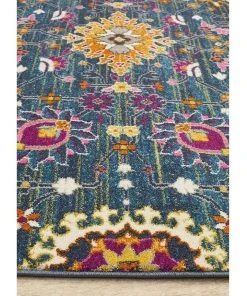 Rug Culture Babylon 210 Blue -The Shine Nook Sales Store 782203060 7 720x928