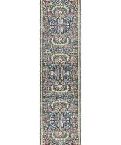 Rug Culture Babylon 209 Navy Runner Rug