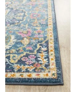 Rug Culture Babylon 209 Navy Runner Rug -The Shine Nook Sales Store 782203420 3 720x928