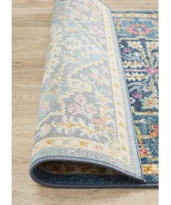 Rug Culture Babylon 209 Navy Runner Rug -The Shine Nook Sales Store 782203420 6 720x928
