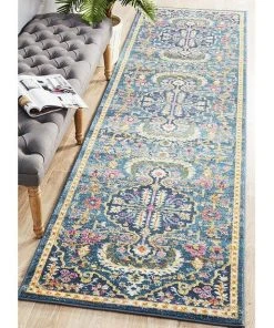 Rug Culture Babylon 209 Navy Runner Rug -The Shine Nook Sales Store 782203420 7 720x928