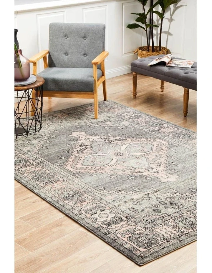 Rug Culture Avenue 703 Grey Rug 4 Rug Culture Avenue 703 Grey Rug - Image 4