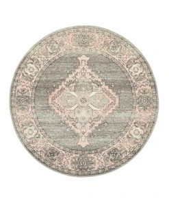 Rug Culture Avenue 703 Grey Round Rug