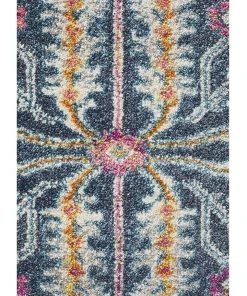 Rug Culture Babylon 209 Navy Round Rug -The Shine Nook Sales Store 782204050 5 720x928