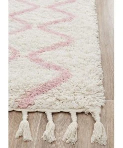Rug Culture Saffron 11 Pink Runner Rug -The Shine Nook Sales Store 782205670 3 720x928