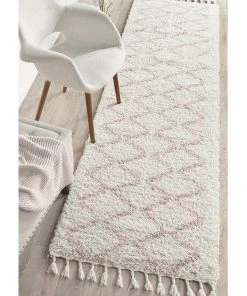 Rug Culture Saffron 11 Pink Runner Rug -The Shine Nook Sales Store 782205670 7 720x928