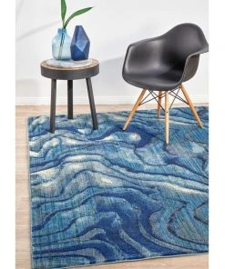 Rug Culture Dreamscape Waves Modern Indigo Rug 9 Rug Culture Dreamscape Waves Modern Indigo Rug -The Shine Nook Sales Store 782206210 3 720x928