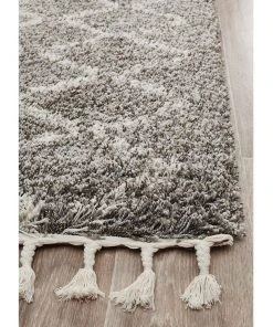 Rug Culture Saffron 11 Grey Runner Rug -The Shine Nook Sales Store 782207380 3 720x928