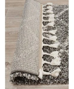 Rug Culture Saffron 11 Grey Runner Rug -The Shine Nook Sales Store 782207380 6 720x928