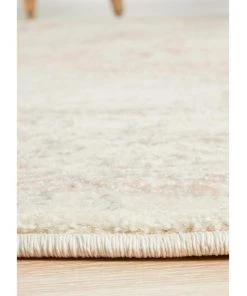 Rug Culture Avenue 702 Rose Round Rug -The Shine Nook Sales Store 782207560 4 720x928