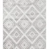 Rug Culture Sabrina Geo Diamonds Rug Silver Grey