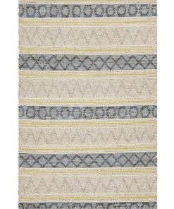 Rug Culture Miller Rhythm Opus Silver Rug