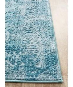 Rug Culture Opulence Marion Blue Rug -The Shine Nook Sales Store 782209000 3 720x928