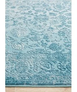 Rug Culture Opulence Marion Blue Rug -The Shine Nook Sales Store 782209000 4 720x928