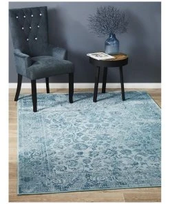 Rug Culture Opulence Marion Blue Rug -The Shine Nook Sales Store 782209000 7 720x928