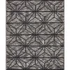 Rug Culture Miller Rhythm Motif Charcoal Rug
