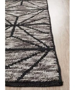 Rug Culture Miller Rhythm Motif Charcoal Rug 9 Rug Culture Miller Rhythm Motif Charcoal Rug -The Shine Nook Sales Store 782209270 3 720x928