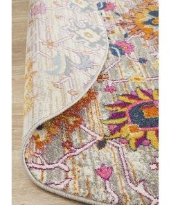 Rug Culture Babylon 210 Multi Round Rug -The Shine Nook Sales Store 782209630 6 720x928