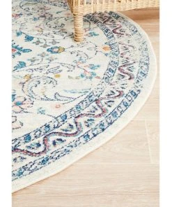 Rug Culture Avenue 705 Pastel Round Rug -The Shine Nook Sales Store 782210170 3 720x928