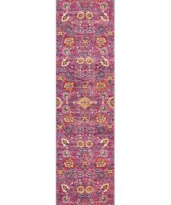Rug Culture Babylon 210 Fuchsia Runner Rug