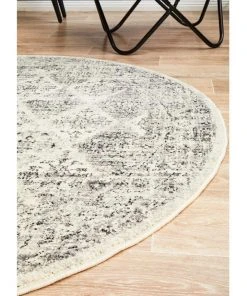Rug Culture Century 999 Grey Round Rug -The Shine Nook Sales Store 782211070 3 720x928