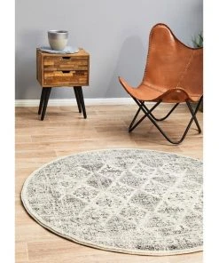 Rug Culture Century 999 Grey Round Rug -The Shine Nook Sales Store 782211070 7 720x928