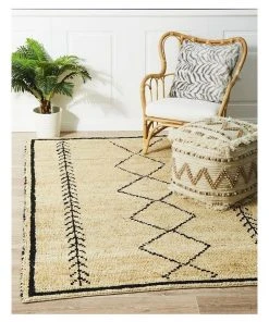 Rug Culture Kenya Tumu Hand Woven Tribal Jute Rug -The Shine Nook Sales Store 782211970 7 720x928