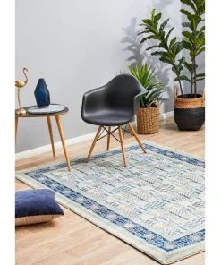 Rug Culture Century 988 Blue Rug -The Shine Nook Sales Store 782212690 4 720x928